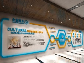 自贡文化墙有助于企业什么改善？带来什么实际意义？