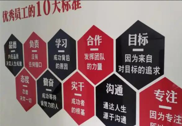 自贡公司文化墙的作用