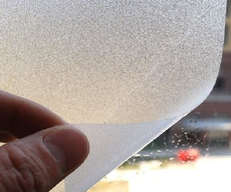 自贡玻璃门外面粘广告用什么材料好？