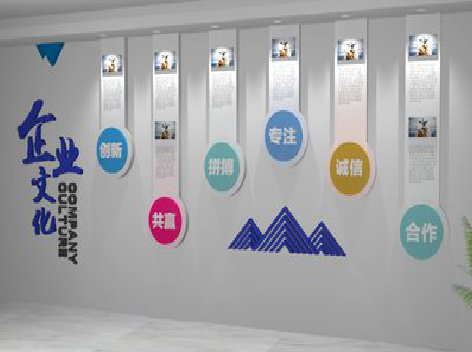 自贡企业文化墙需要传递什么办公文化？